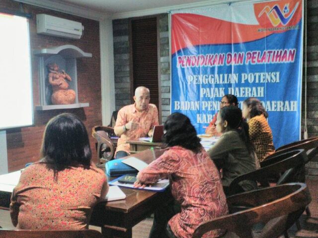 Pendidikan dan Pelatihan Penggalian Potensi Daerah Bapenda Kabupaten Belu – 2017