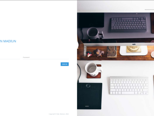 SIM-BPHTB - Login Page
